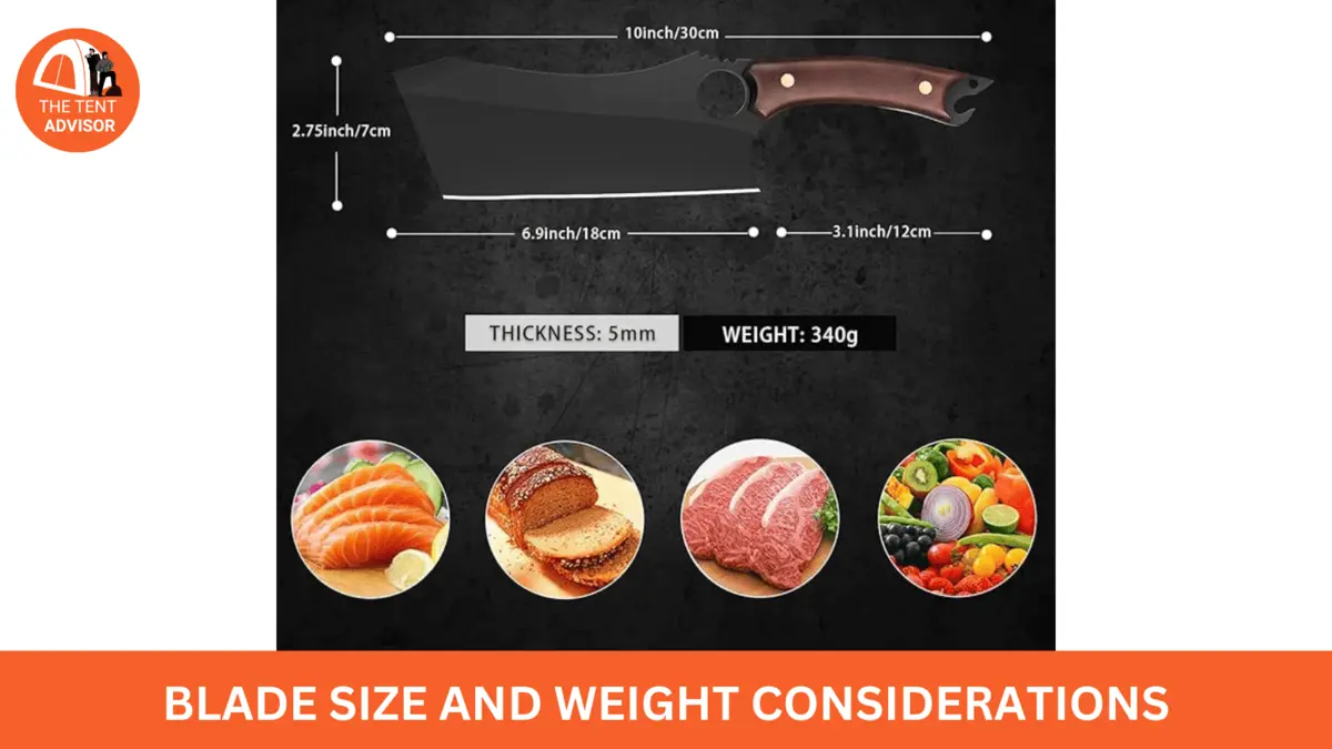 Blade Size and Weight Considerations
