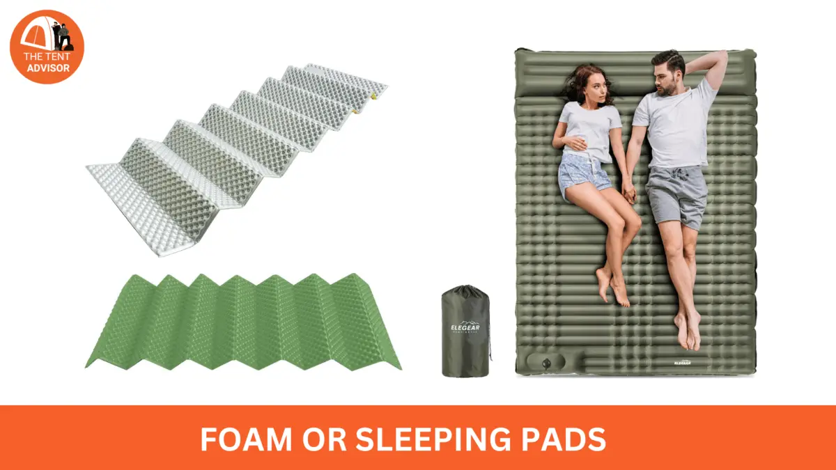 Foam or Sleeping Pads