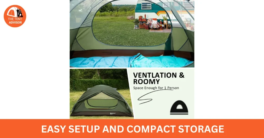Easy Setup and Compact Storage