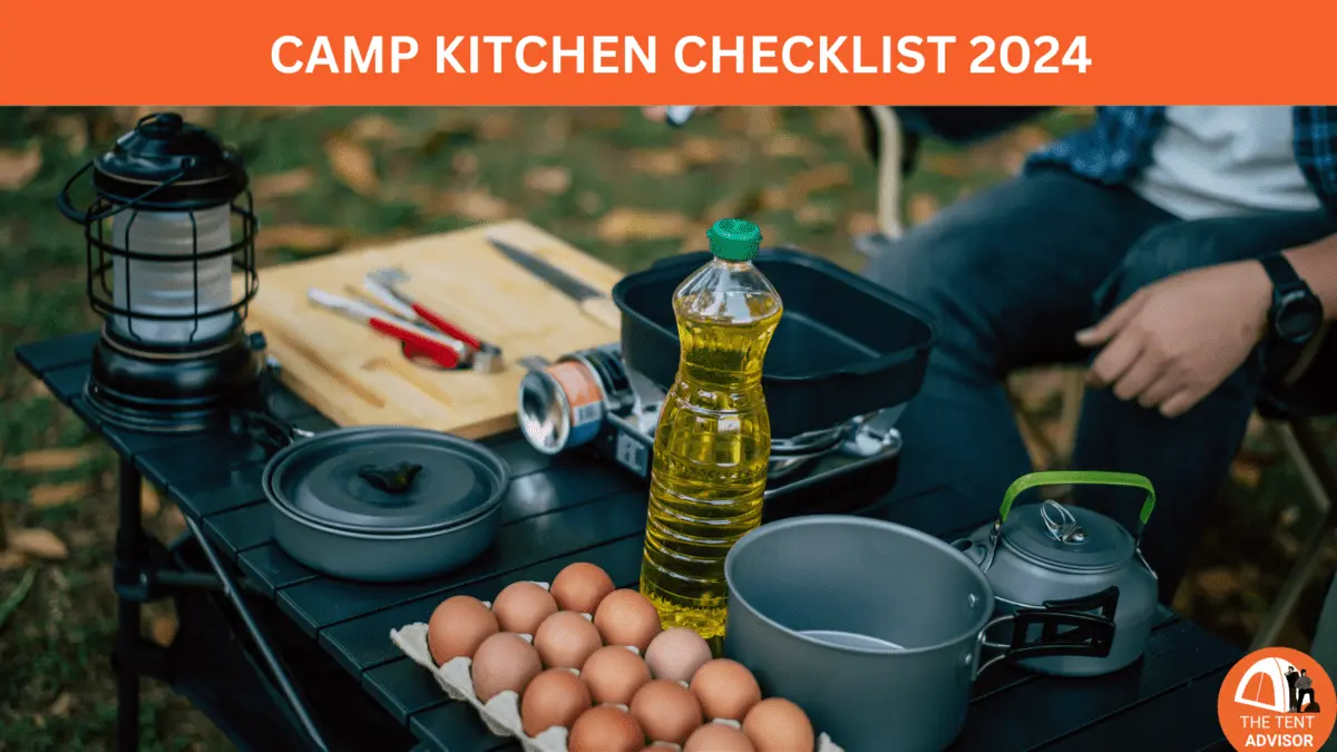 Camp kitchen checklist 2024