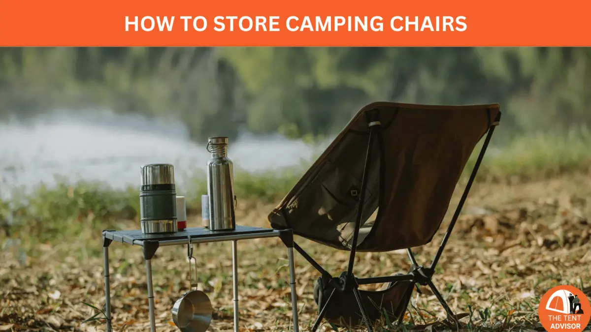 how to store camping chairs