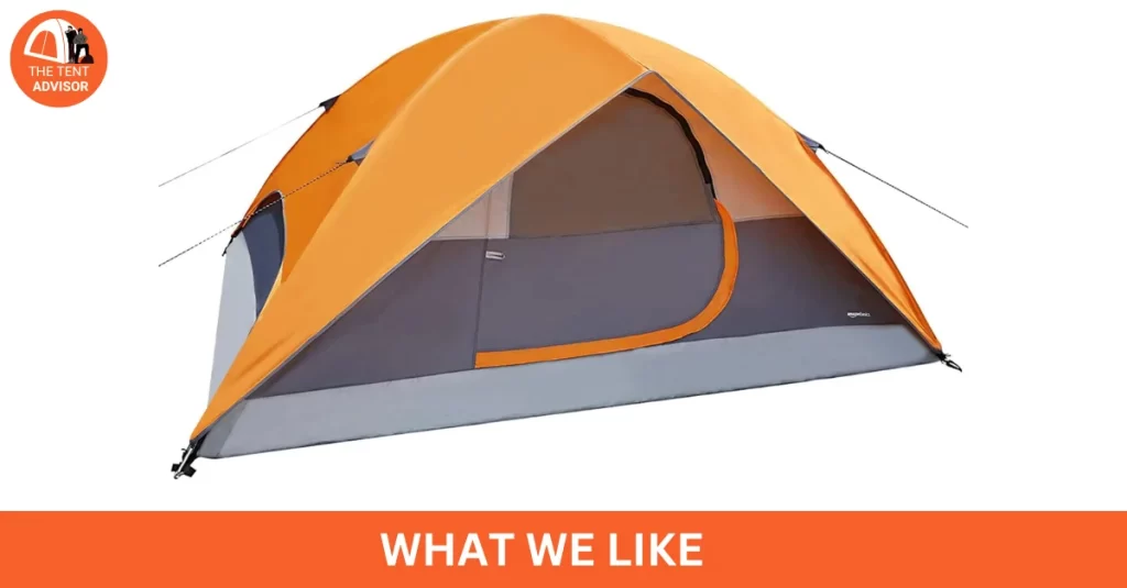 What We Like About the Basics Dome Camping Tent